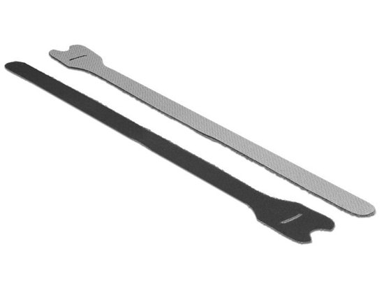 DeLOCK 18688 klittenband Zwart 10 stuk(s)