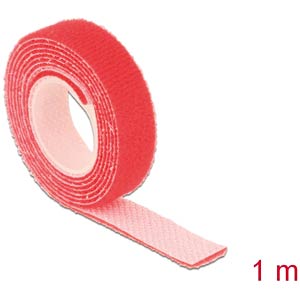 DeLOCK 18717 klittenband Rood 1 stuk(s)
