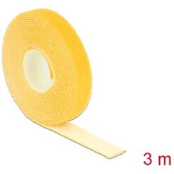 DeLOCK 18734 klittenband Geel 1 stuk(s)