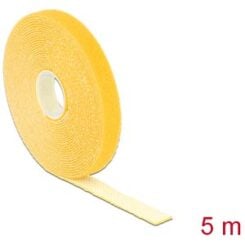 DeLOCK 18735 klittenband Geel 1 stuk(s)