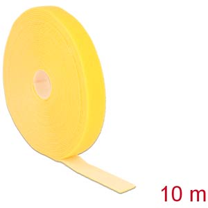 DeLOCK 18740 klittenband Geel 1 stuk(s)