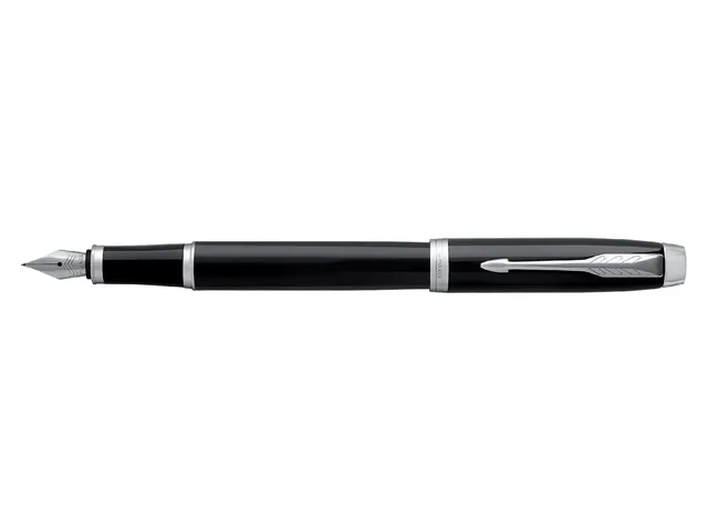 Parker IM vulpen Cartridgevulsysteem Zwart, Chroom 1 stuk(s)