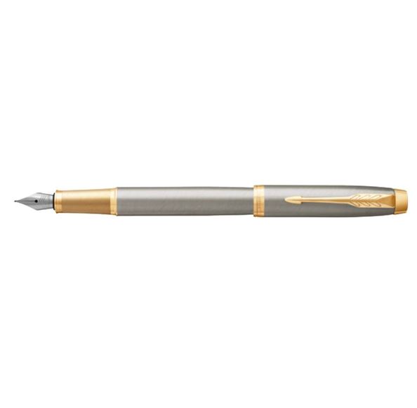 Parker IM vulpen Cartridgevulsysteem Geborsteld staal 1 stuk(s)