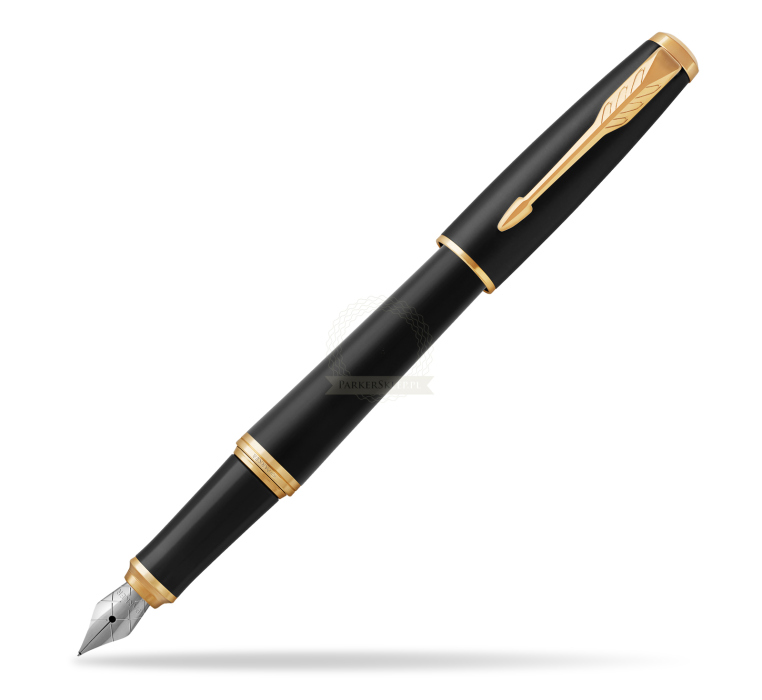 Parker Urban vulpen Cartridgevulsysteem Zwart, Goud 1 stuk(s)
