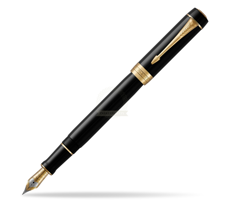 Parker Duofold vulpen Zwart 1 stuk(s)