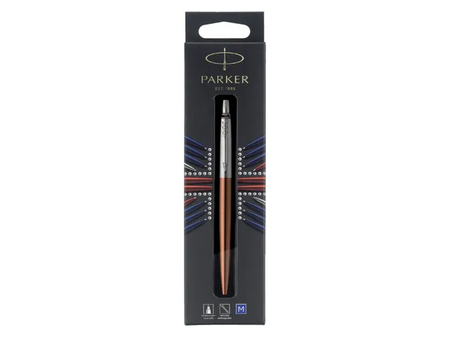 Parker 1953242 balpen Blauw Intrekbare balpen met klembevestiging 1 stuk(s)