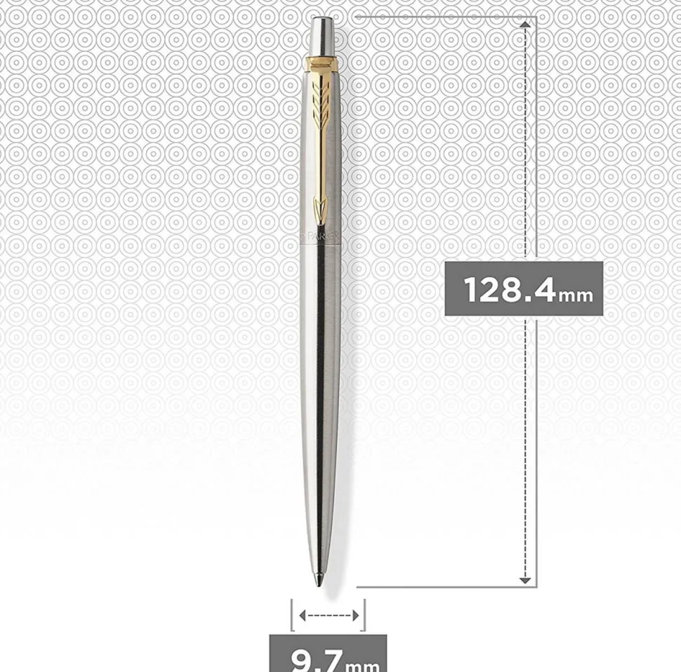 Parker 1953206 balpen Blauw Intrekbare balpen met klembevestiging 1 stuk(s)