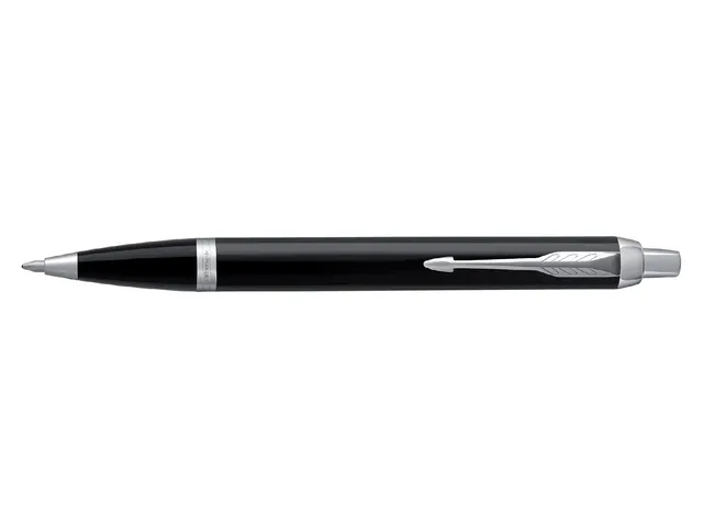 Parker Im Blauw Intrekbare balpen met klembevestiging Medium 1 stuk(s)