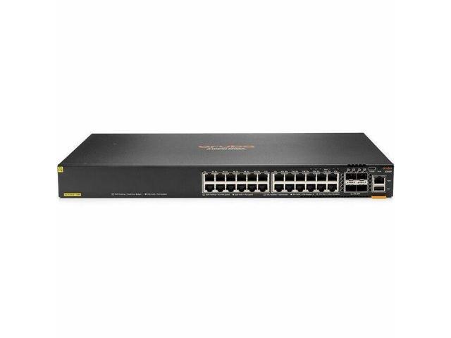 HPE Aruba Networking CX 6200F 24G Class-4 PoE 4SFP+ 370W Switch