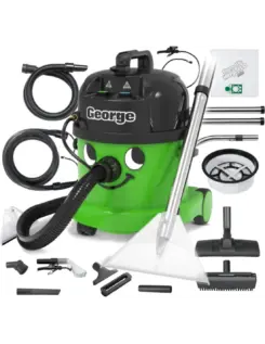 GEORGE GVE372-2 SPROEI-EXTRACTIEMACHINE / KLEUR GROEN / KIT A26AINBEGREPEN / VOOR TAPIJT EN BEKLEDING REINIGING / NUMATIC GEORGE