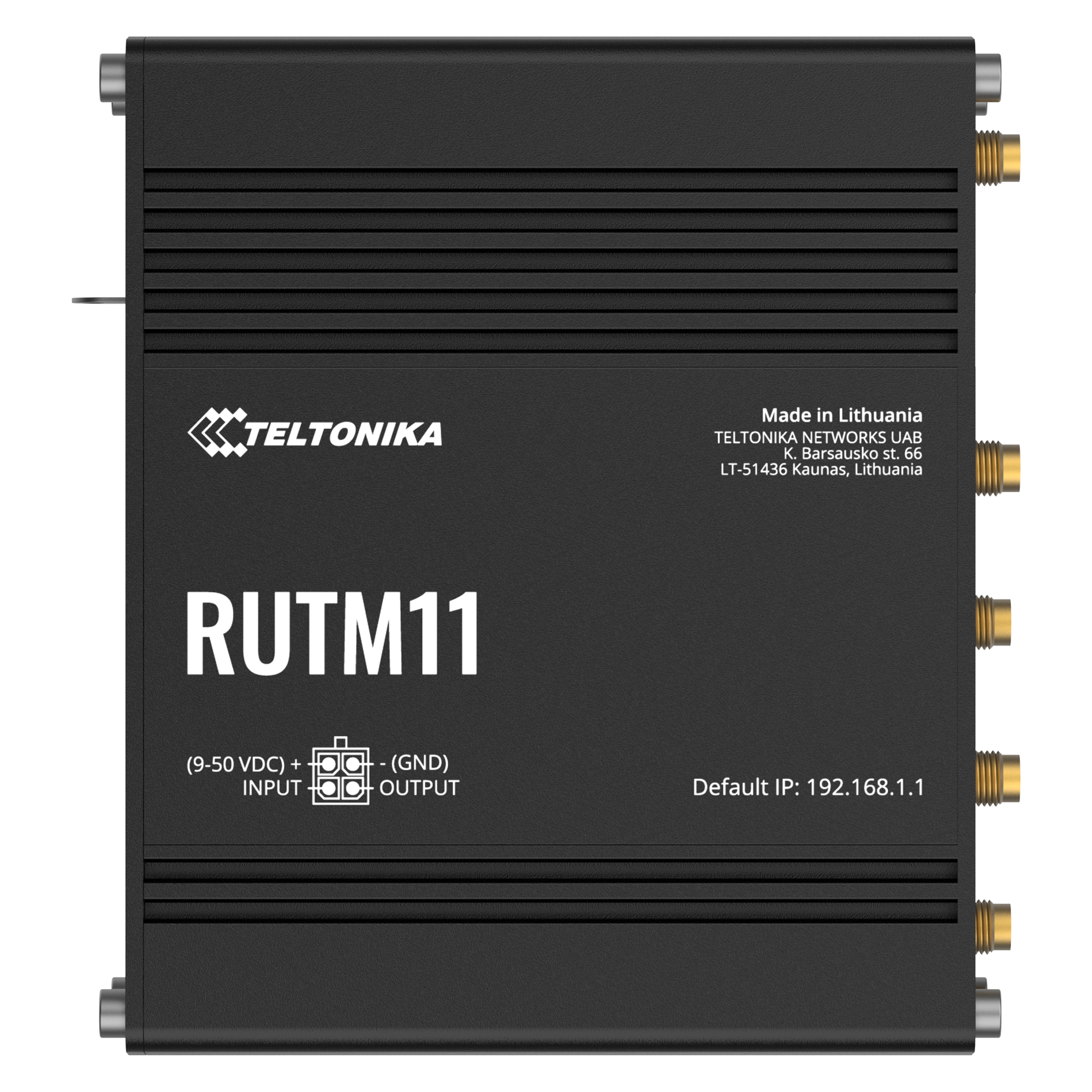 Industrial LTE router designed for applications that demand high data throughput and a robust network connection