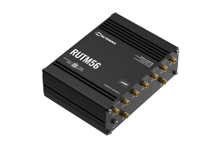 RUTM56is a future-proof dual modem router designed to bridge the gap between legacy and next-generation networks. Featuring integrated 5G and 4G Cat 4 modems