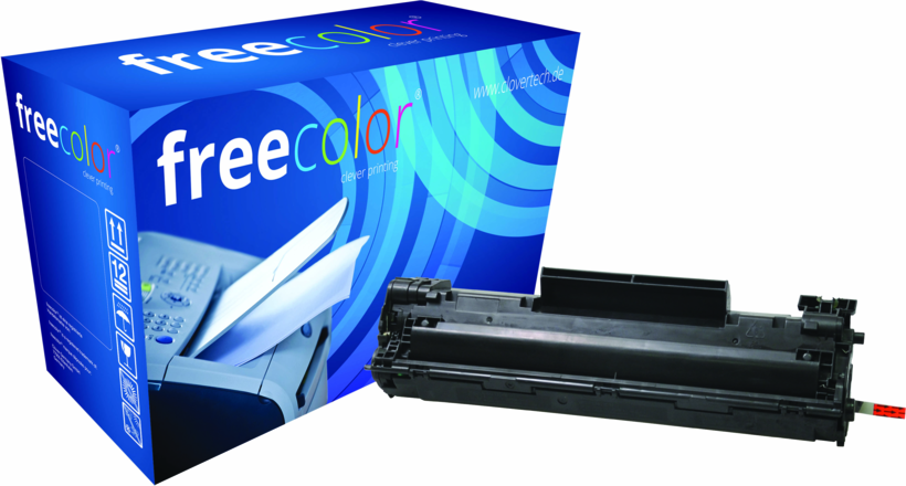 Freecolor 36A-XL-FRC tonercartridge 1 stuk(s) Zwart