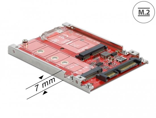 DeLOCK 62859 interfacekaart/-adapter Intern M.2, mSATA