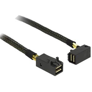 DeLOCK 0.5m, 2xMini SAS HD SFF-8643 0,5 m Zwart