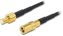 DeLOCK 88732 coax-kabel RG-174 0,5 m SMB Zwart