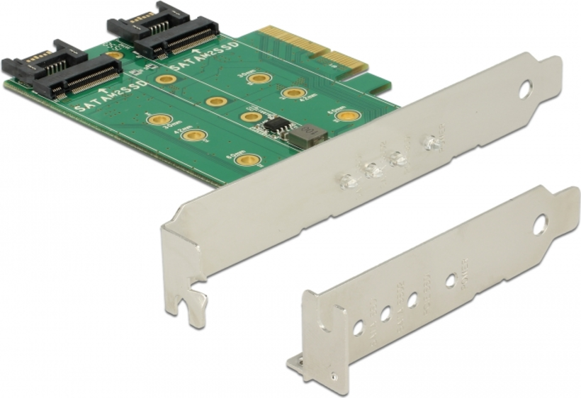 DeLOCK 89518 interfacekaart/-adapter Intern M.2, SATA