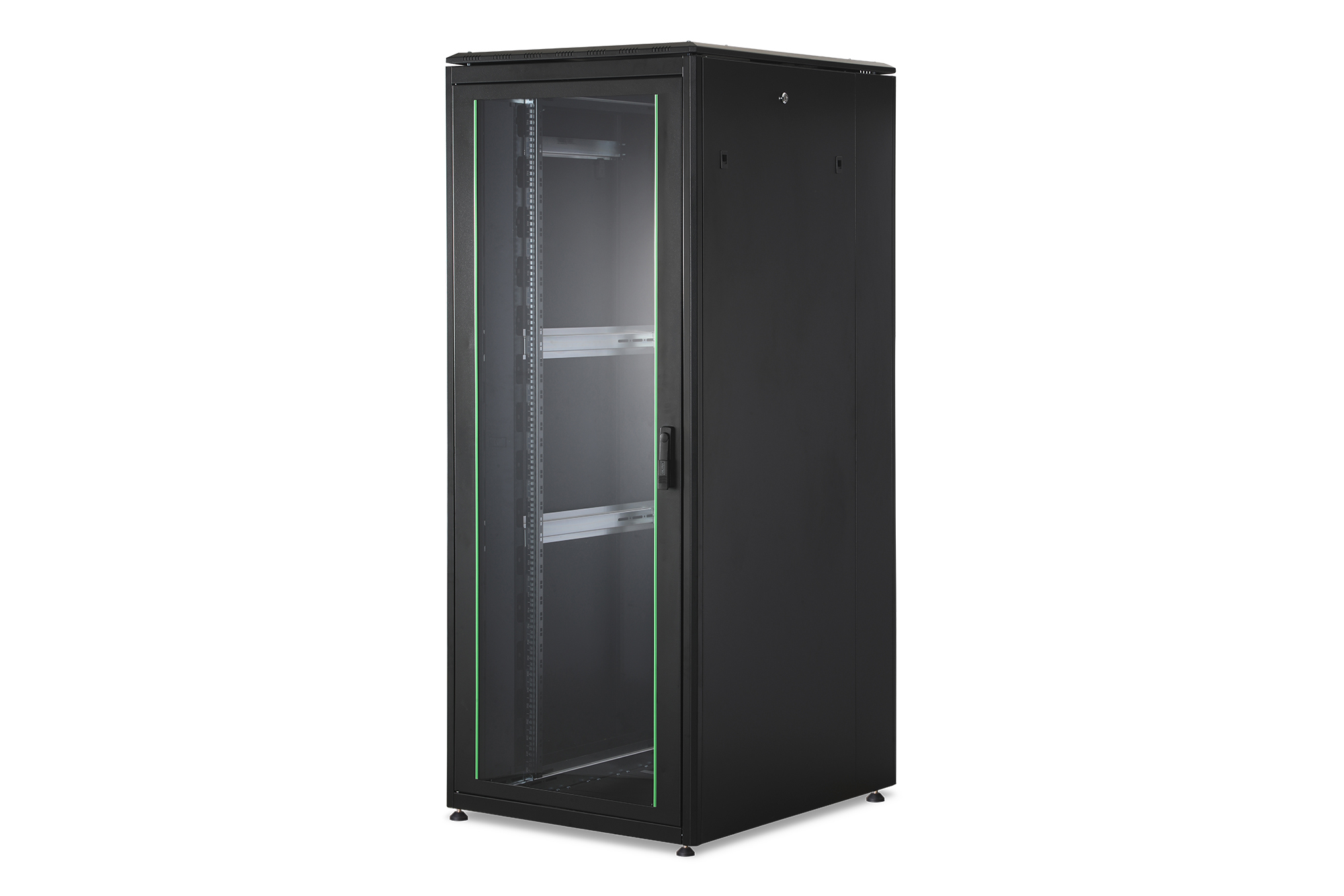 Digitus DN-19 42U-8/10-B-1 rack Vrijstaande rek Zwart