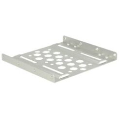 DeLOCK 21289 drive bay panel 8,89 cm (3.5) Carrierpaneel Zilver