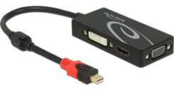 DeLOCK 62855 laptop dock & poortreplicator Bedraad Zwart