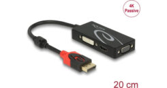 DeLOCK 62902 laptop dock & poortreplicator Bedraad Zwart