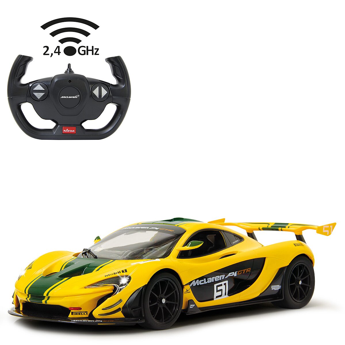 Jamara McLaren P1 GTR radiografisch bestuurbaar model Wegracewagen Elektromotor 1:14