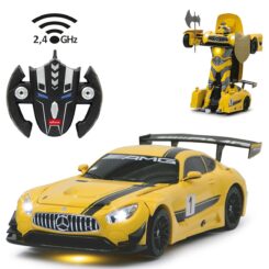 Jamara Mercedes-Benz AMG GT3 1:14 yellow 2,4GHz transformable