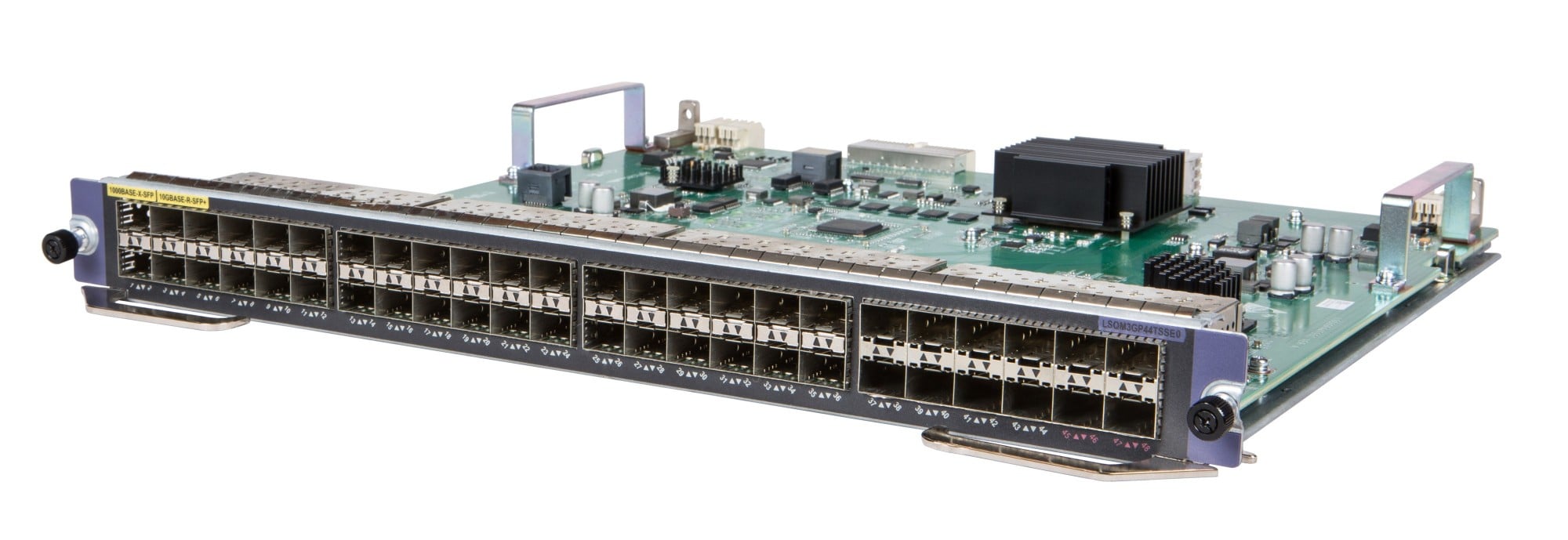 HPE Networking Comware Module 44-port GbE SFP 4-port 10GbE SFP/SFP+ with MACsec SE 7500 network switch module 10 Gigabit Ethernet, G