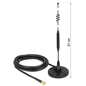 DeLOCK 12429 antenne Omnidirectionele antenne SMA 6 dBi