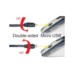 Gembird CC-USB2-AMMDM-6 USB-kabel USB 2.0 1,8 m Micro-USB A USB A Zwart