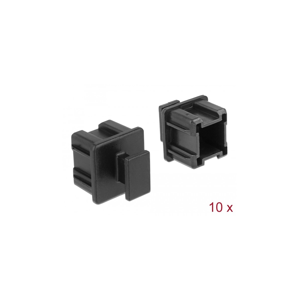 DELOCK Staubschutz MiniSAS HD SSF 8644 verloop stekker m.Gr. Sw. 10S