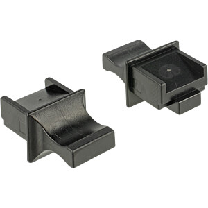 DeLOCK 64020 stopcontactbeveiliging RJ-45 Zwart 10 stuk(s)