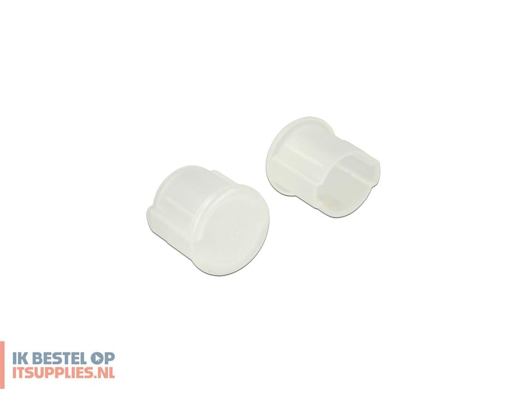 DeLOCK 64022 stopcontactbeveiliging BNC Transparant 10 stuk(s)
