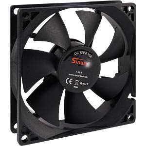 Inter-Tech 88885180 koelsysteem voor computers Universeel Ventilator 9,2 cm