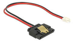 DeLOCK 85336 SATA-kabel 0,2 m SATA 15-pin Meerkleurig