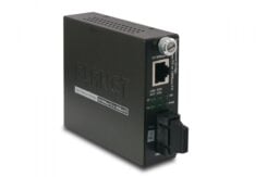 PLANET FST-802 netwerk media converter 100 Mbit/s 1310 nm Multimode Zwart