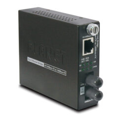 PLANET FST-802S15 netwerk media converter 100 Mbit/s 1310 nm Single-mode Zwart