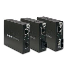 PLANET GST-805A netwerk media converter 2000 Mbit/s Zwart