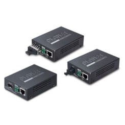 PLANET GT-802S netwerk media converter 1000 Mbit/s 1310 nm Zwart