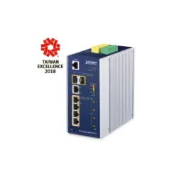 PLANET IGS-5225-4UP1T2S netwerk-switch Managed L2+ Gigabit Ethernet (10/100/1000) Power over Ethernet (PoE) Blauw, Zilver