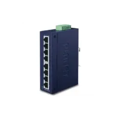 PLANET ISW-801T netwerk-switch Unmanaged L2 Fast Ethernet (10/100) Blauw