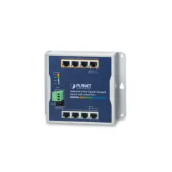 PLANET WGS-804HPT netwerk-switch Managed Gigabit Ethernet (10/100/1000) Power over Ethernet (PoE) Zwart