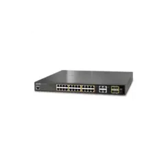 PLANET GS-4210-24P4C netwerk-switch Managed L2/L4 Gigabit Ethernet (10/100/1000) Power over Ethernet (PoE) 1U Blauw