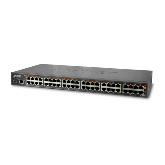 PLANET HPOE2400G netwerk-switch Managed Gigabit Ethernet (10/100/1000) Power over Ethernet (PoE) 1U Blauw
