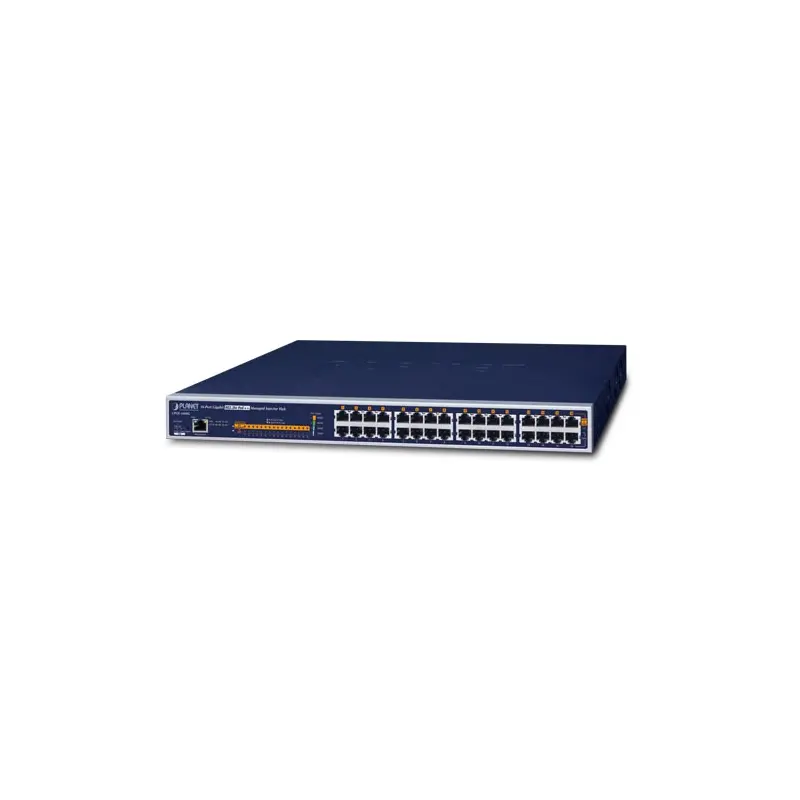 PLANET UPOE-1600G netwerk-switch Managed Gigabit Ethernet (10/100/1000) Power over Ethernet (PoE) 1U Blauw