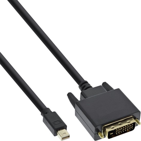 DeLOCK 83991 video kabel adapter 5 m Mini DisplayPort DVI-D Zwart