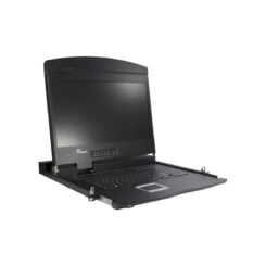 Inter-Tech AS-9116 ULS rack console 48,3 cm (19) 1920 x 1080 Pixels Staal Zwart