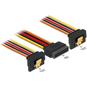 DeLOCK 60159 SATA-kabel 0,3 m SATA 15-pin Meerkleurig
