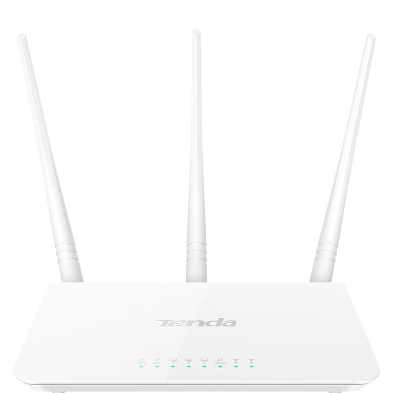Tenda F3 draadloze router Fast Ethernet Wit