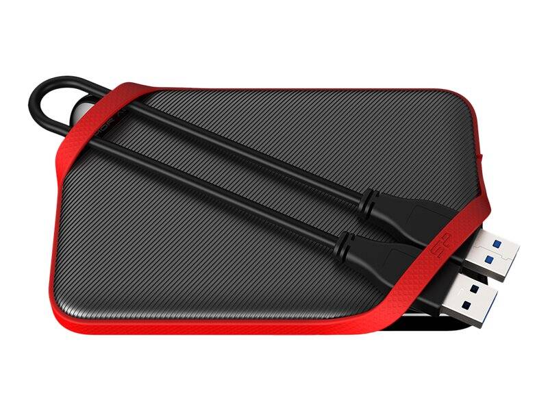 Armor A62, 4TB, USB 3.1 Gen 1, Type-A, Rood/Zwart